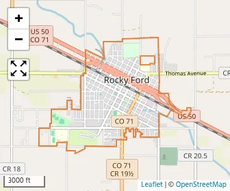 Area schools map